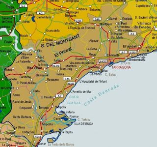 Tarragona Restaurants mapa