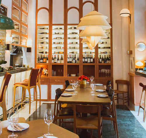 Mediamanga Restaurant interior