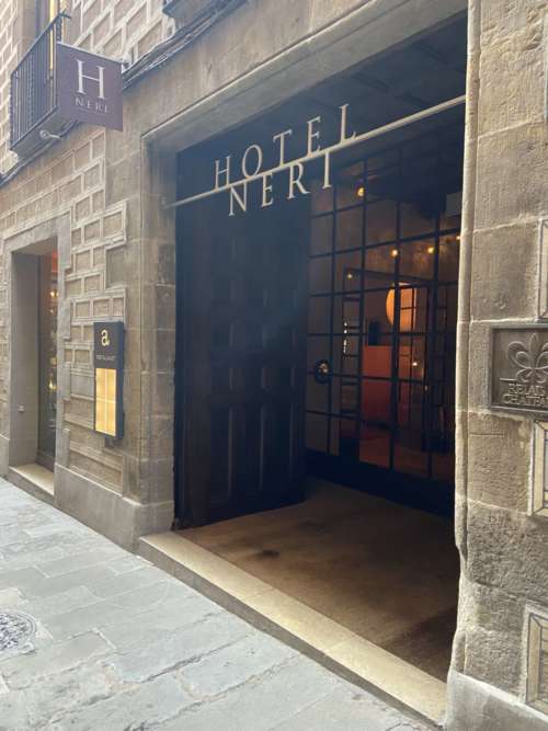 A Restaurant Hotel Neri entrada